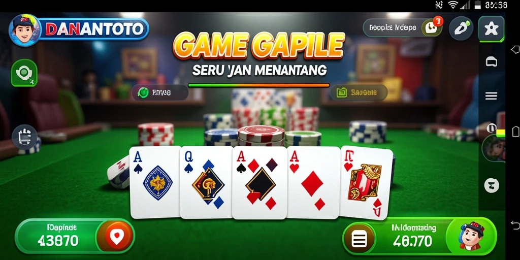 Tampilan screenshot gameplay seru dari DANANTOTO.