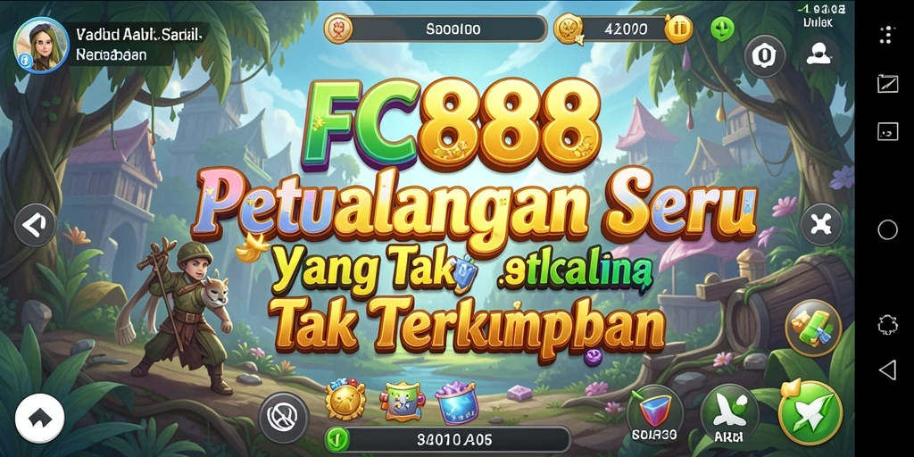 Tampilan gameplay FC888 yang menggugah semangat petualangan.