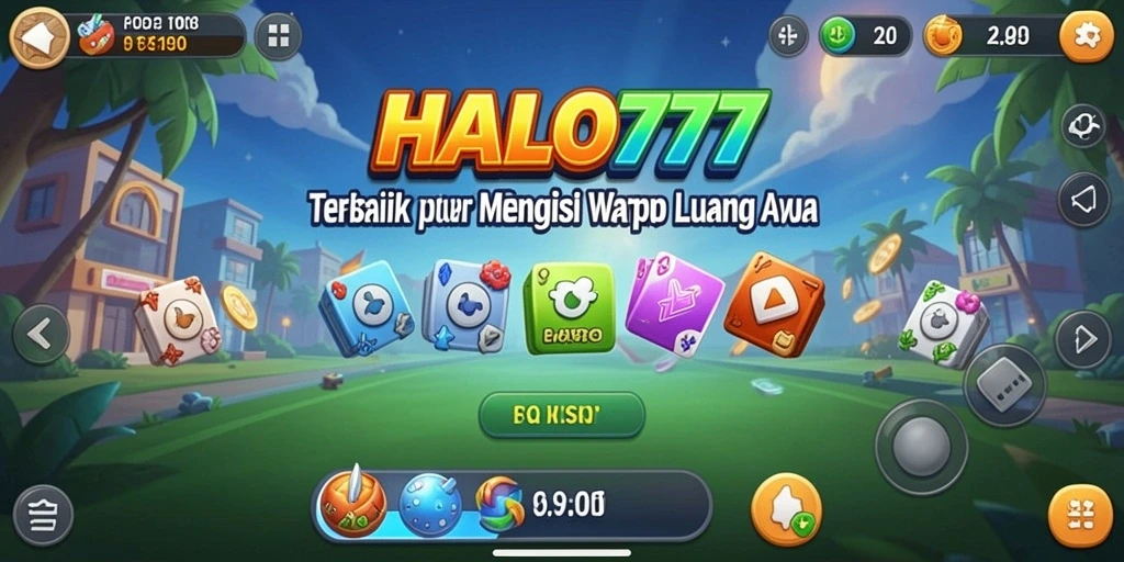 Tampilan gameplay <strong>HALO777</strong> yang menawan dan interaktif.