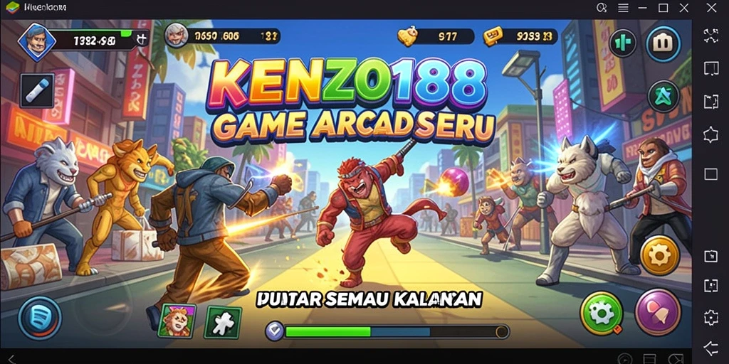 Tampilan gameplay KENZO188 yang seru dan penuh aksi.