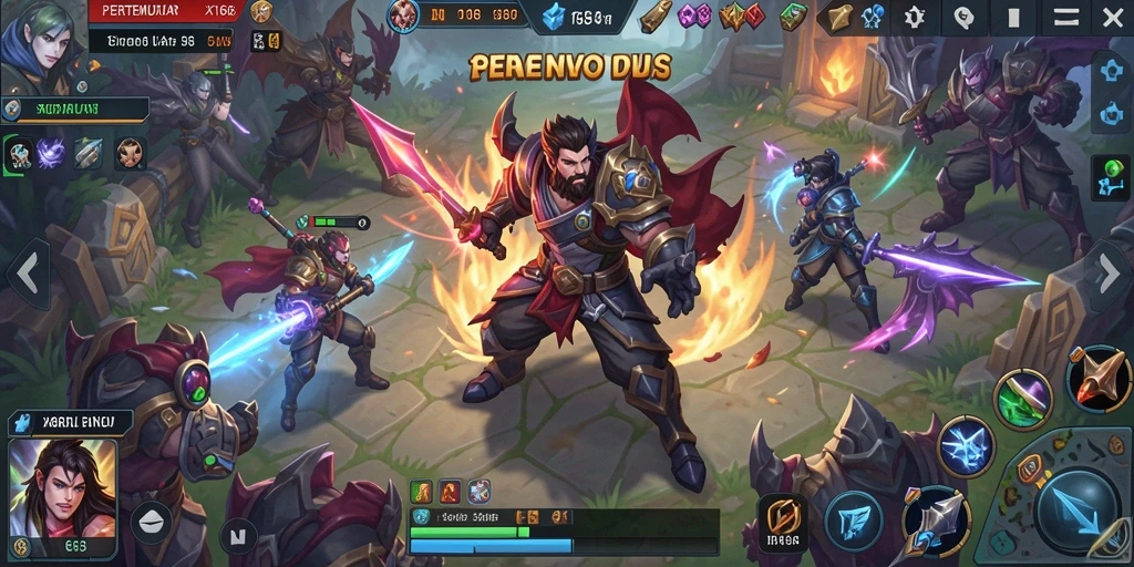 Screenshot gameplay X168 yang menegangkan dan penuh aksi pembantaian.