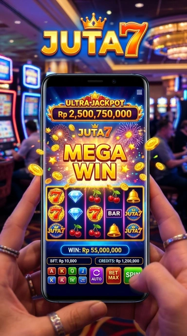 Tampilan antarmuka million7 yang user-friendly.
